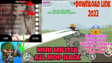 mini militia hack unlimited health|Mini Militia v5.5.2 MOD APK (Level 9999, Unlock Outfits, MegaMod).